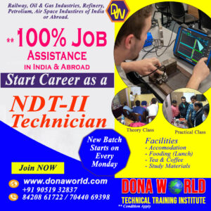 NDT Course -job assistance