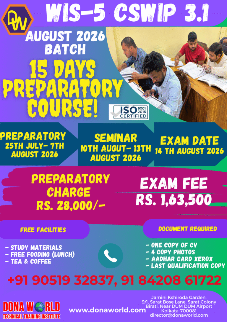 cswip August 2026 donaworld
