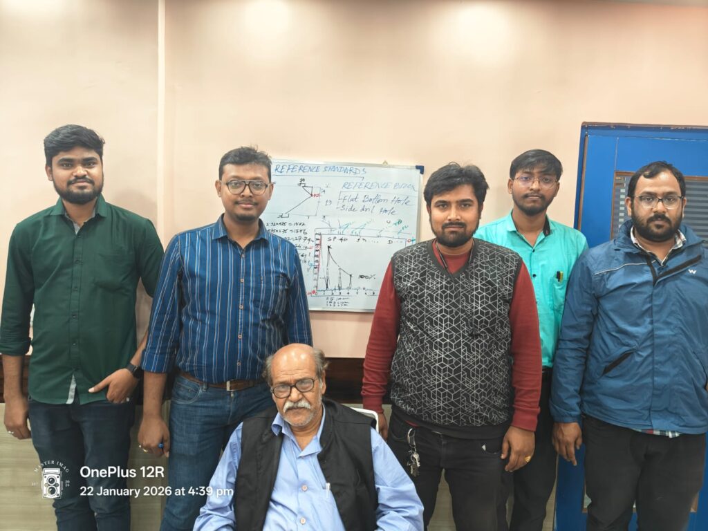 January UT Training at M/S CHANDRA UDYOG