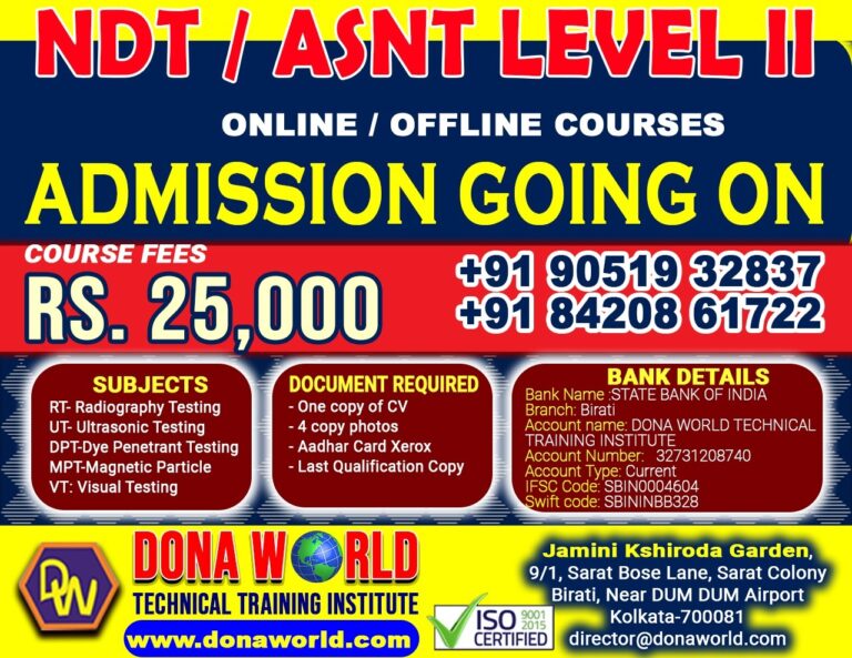 NDT COUSE ONLINE